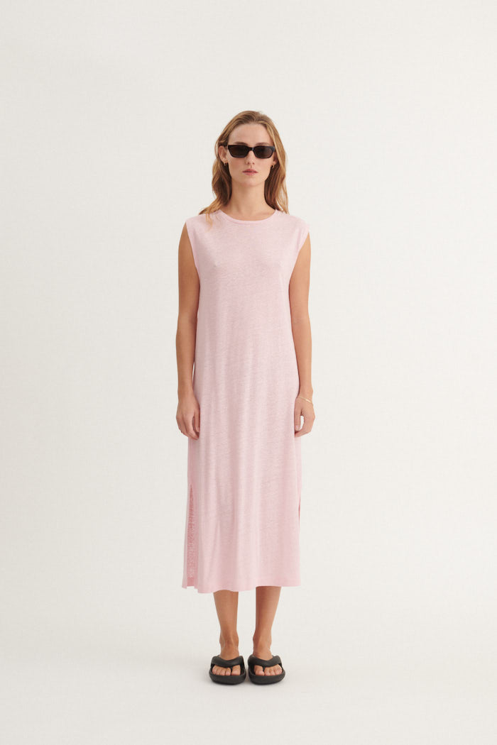 Basic Apparel Ryda Tank Dress Kjoler 783 Rose shadow
